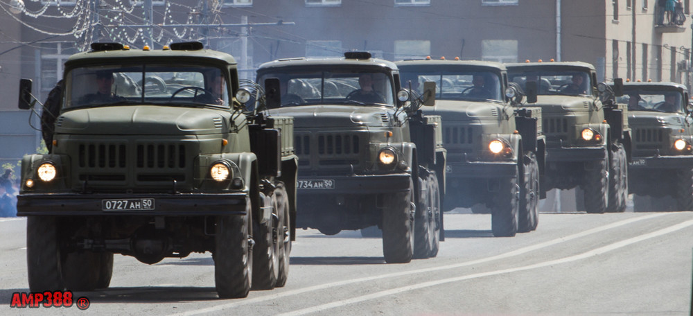 Регион 15 на военных автомобилей